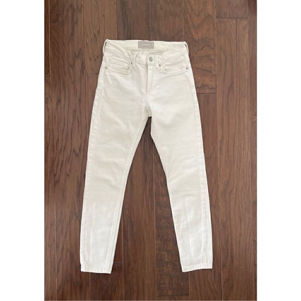 Everlane White Ankle Jeans